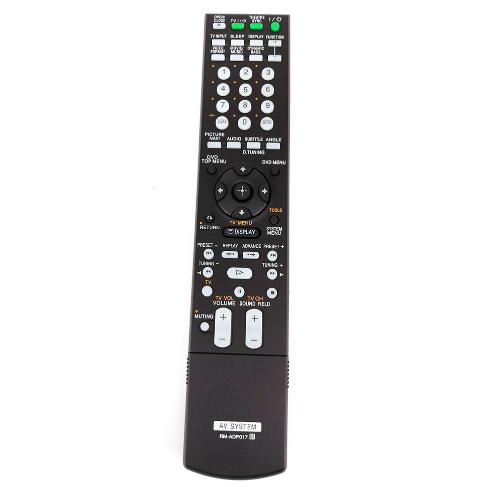 New Replacement for SONY AV system Remote control RMADP017 RM-ADP017 for DAV-DZ850KW DAVDZ850KW Fern