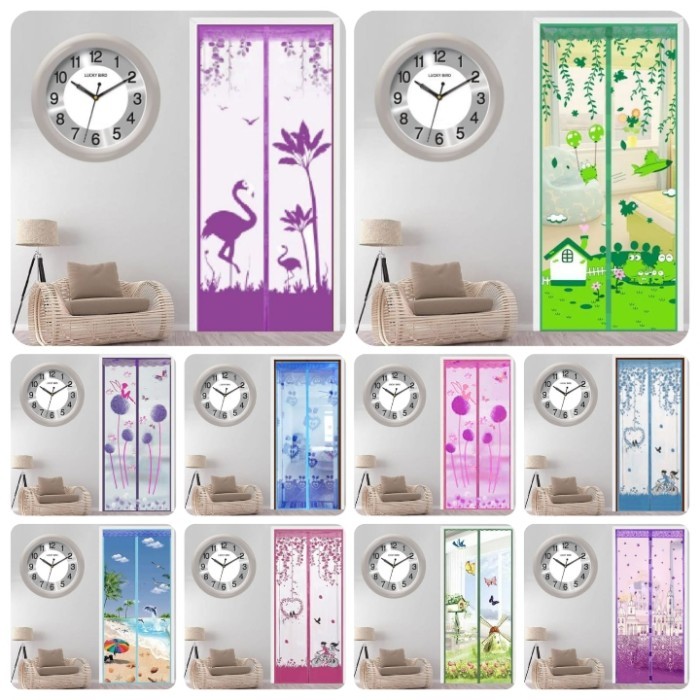 TIRAI PINTU MAGNET ANTI NYAMUK KARAKTER