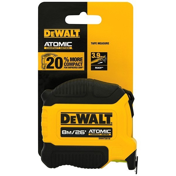 Dewalt WHT38112-30 5M Measuring Tape Atomic Compact Manual 16"/5M X Logam Mulia Baby Gold 0,001 Gram