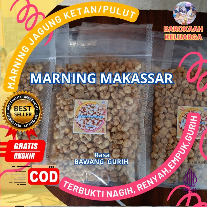 

MarnIng Super Premium kiloan Cocok buat Hidangan Tamu khas makassar 100 gr original harga PALING SPESIAL dan aseli dari jagung ketan
