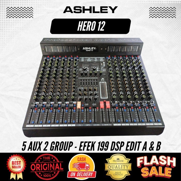 Mixer 12 Channel Ashley Hero 12