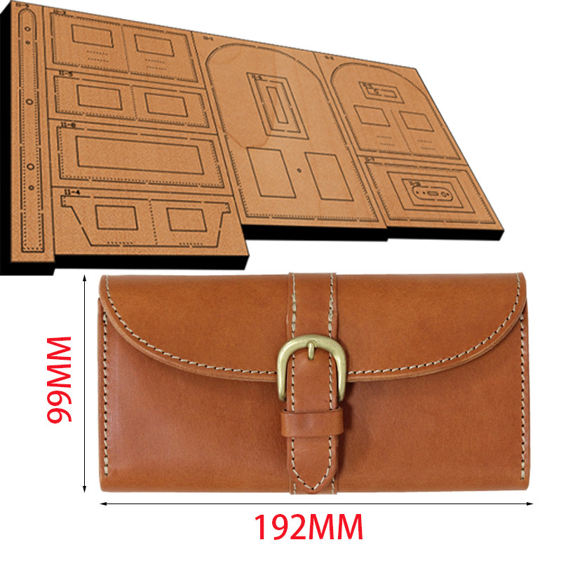 

Long Wallet Leather Craft Punch Hand Tool Cut Knife Mould XF264 leather stitching tools leather craft tools