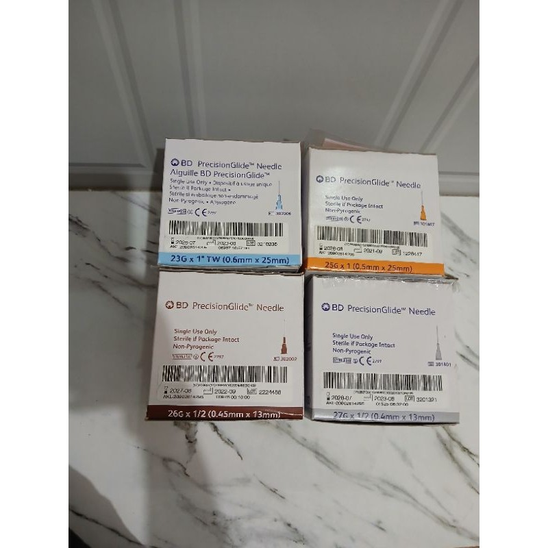Needle BD PrecisionGlide 23,24,25,26,27