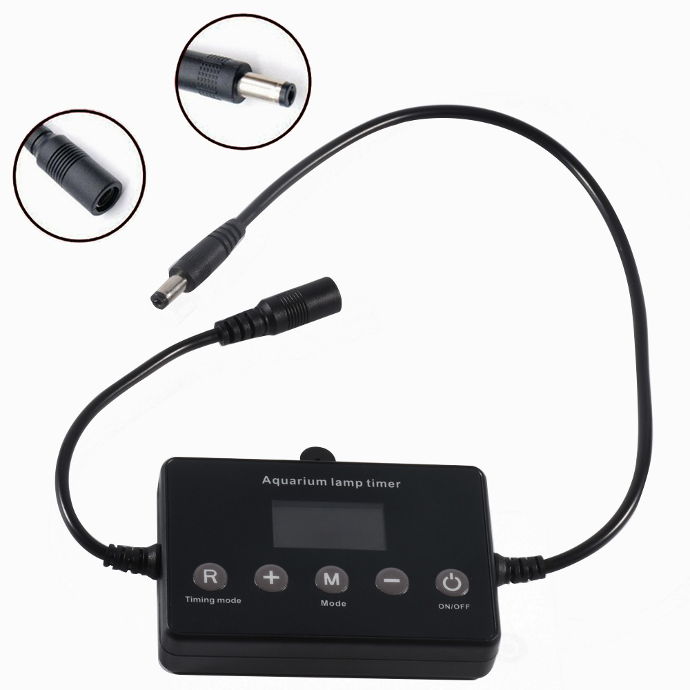 Fish Water Tank Intelligent Led Light Sunrise Sunset Timer Light Controller T1 Aquarium Dimming Cont