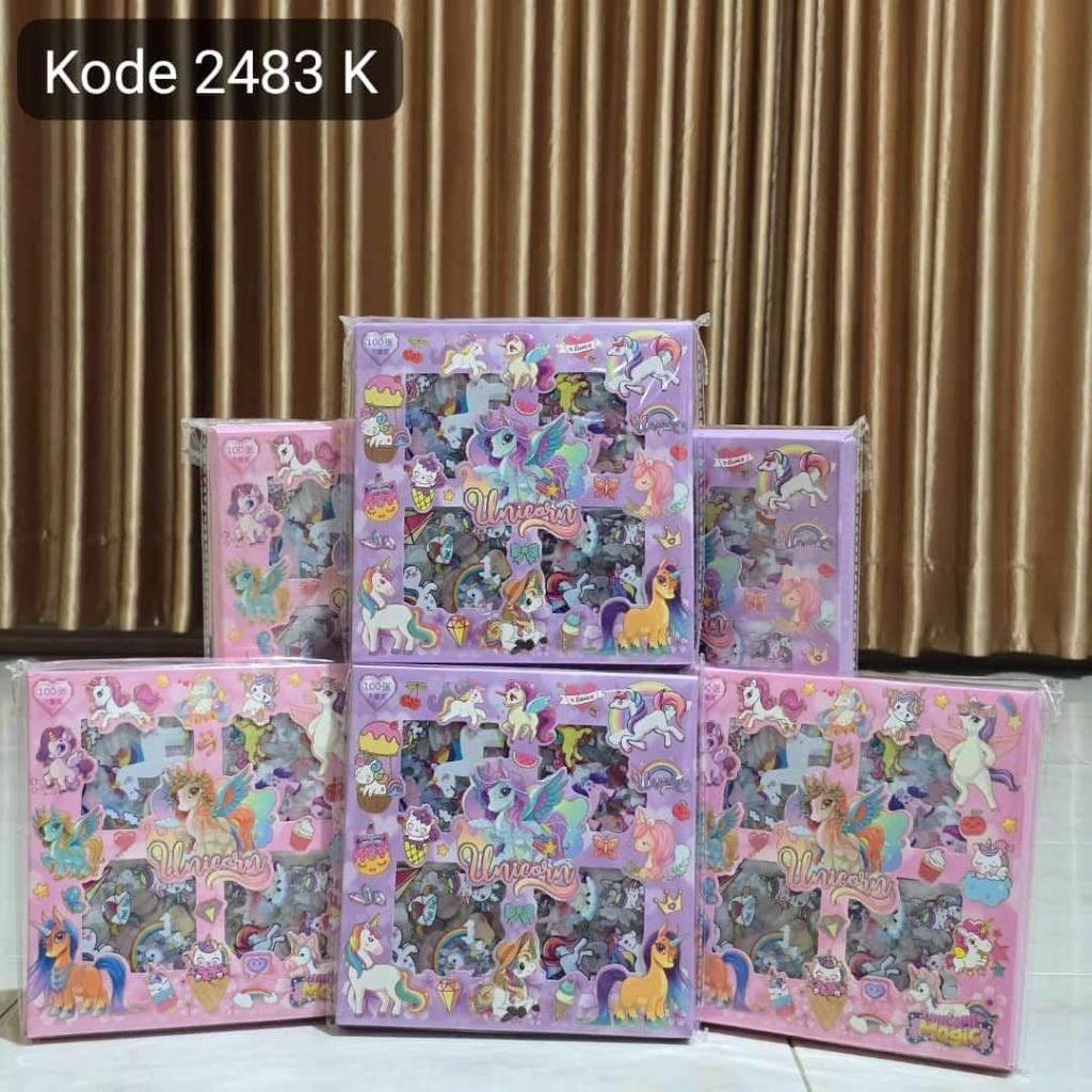 

ACEH.RQA 111638 Sticker Karakter LITTLE PONY / Sticker Waterproof Mobile Legends Isi 50 lembar Viral
