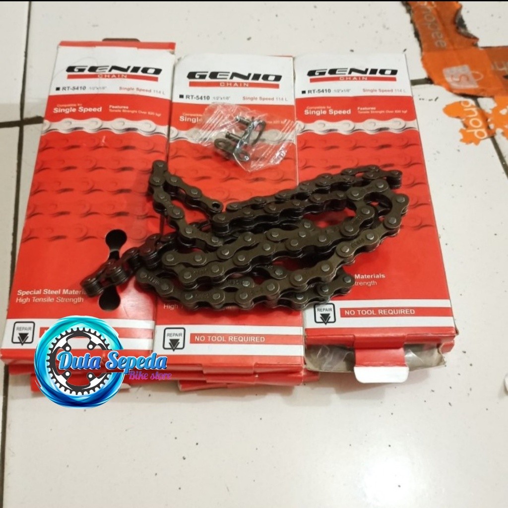 Rantai Rante sepeda BMX single speed / Tanpa oper gigi