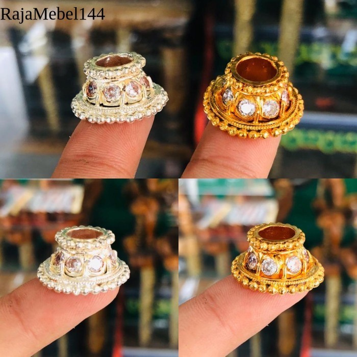 

Mendak Keris Tembaga sepuh emas istimewa