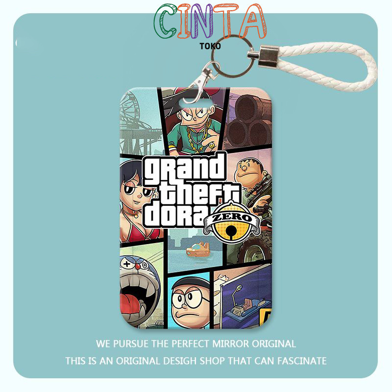 

Japanese niche anime student cafeteria rice card chest card cover campus card bus bus buses Yangcheng Tongtong ground railway banned work