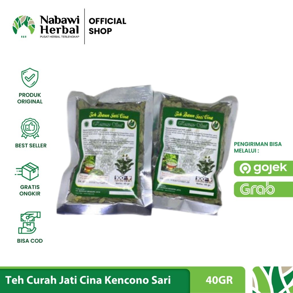 

KENCONO SARI - Teh Jati Cina Curah 40gr | MajaHerbal