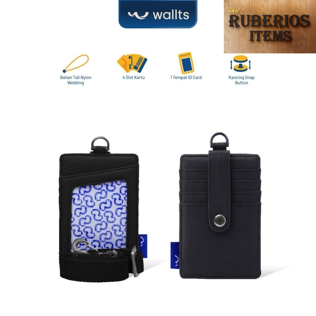 

Wallts Exon - Lanyard Name Tag Id Card Pria Wanita