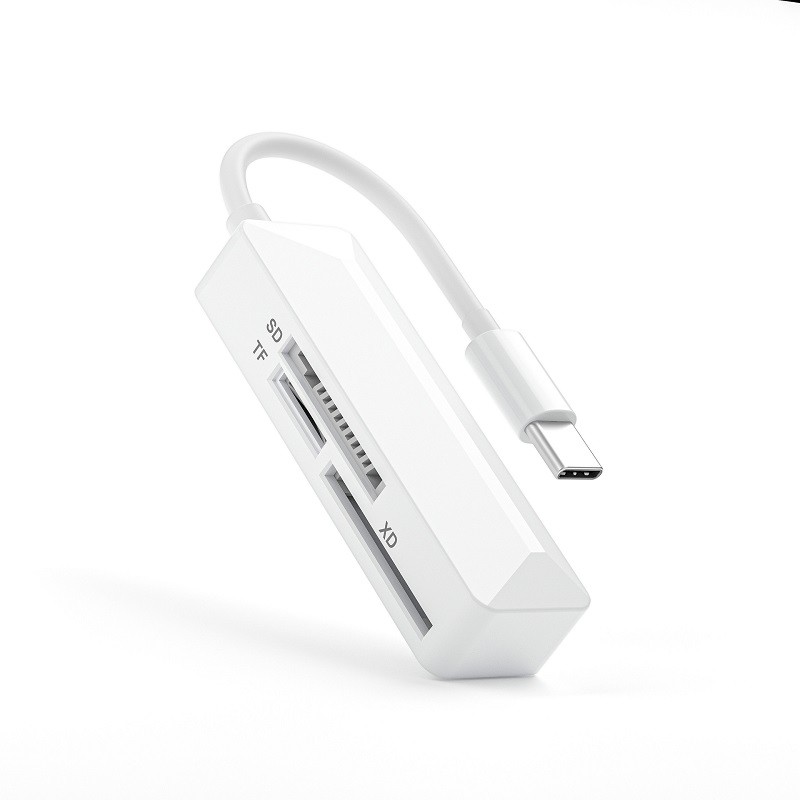 3 in 1 Lightning to XD Card Reader for iPhone XD Memory Card Adapter SD Card Reader ipad XD Picture 