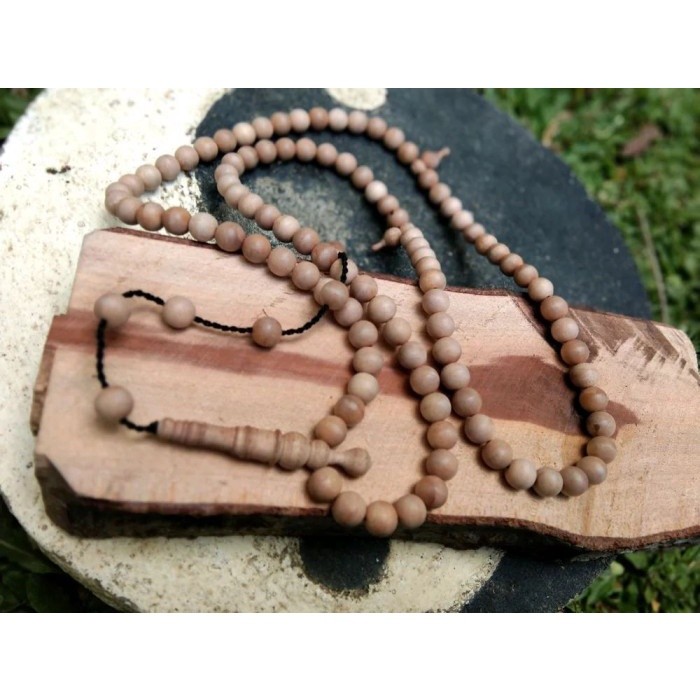 IMDAHANDICRAFT Tasbih Kayu KABOA SANCANG Asli 99 Biji 7 mm