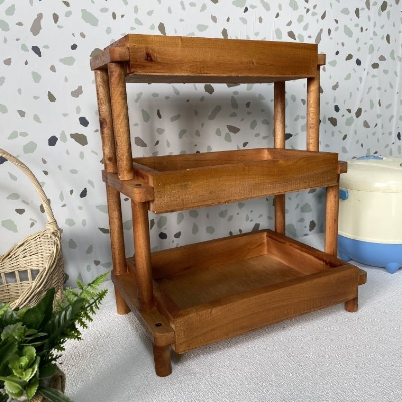 Rak bumbu 3 susun Rak Tempat Bawang / Rak Bumbu / Rak Telur 3 Susun