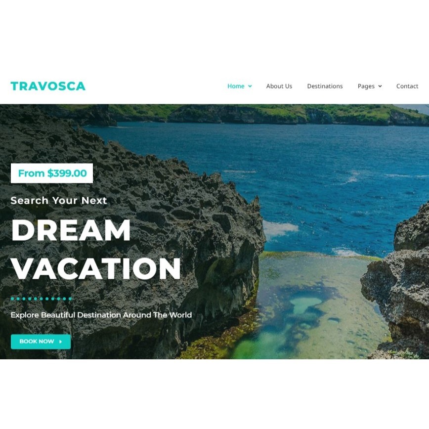 Travosca - Travel Elementor Template Kit Wordpress