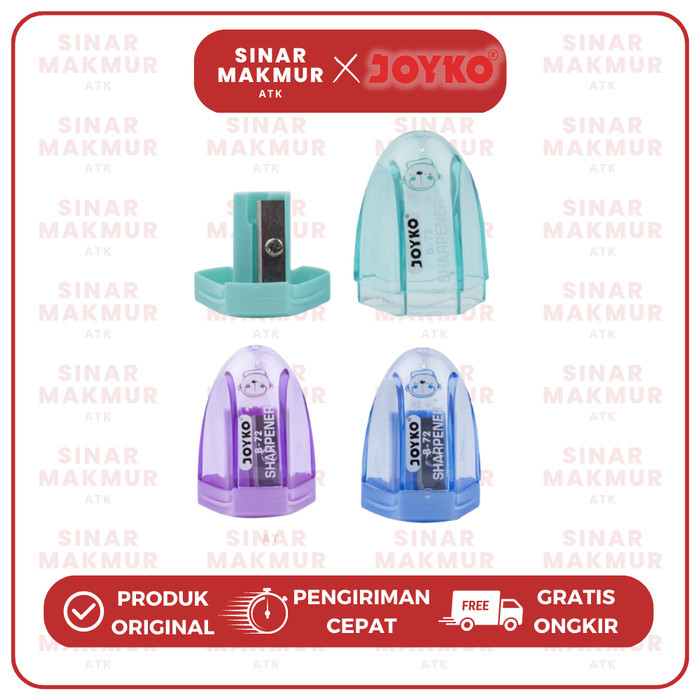 

Pencil Sharpener/Rautan Pensil/Serutan JOYKO B-72 (PAK)