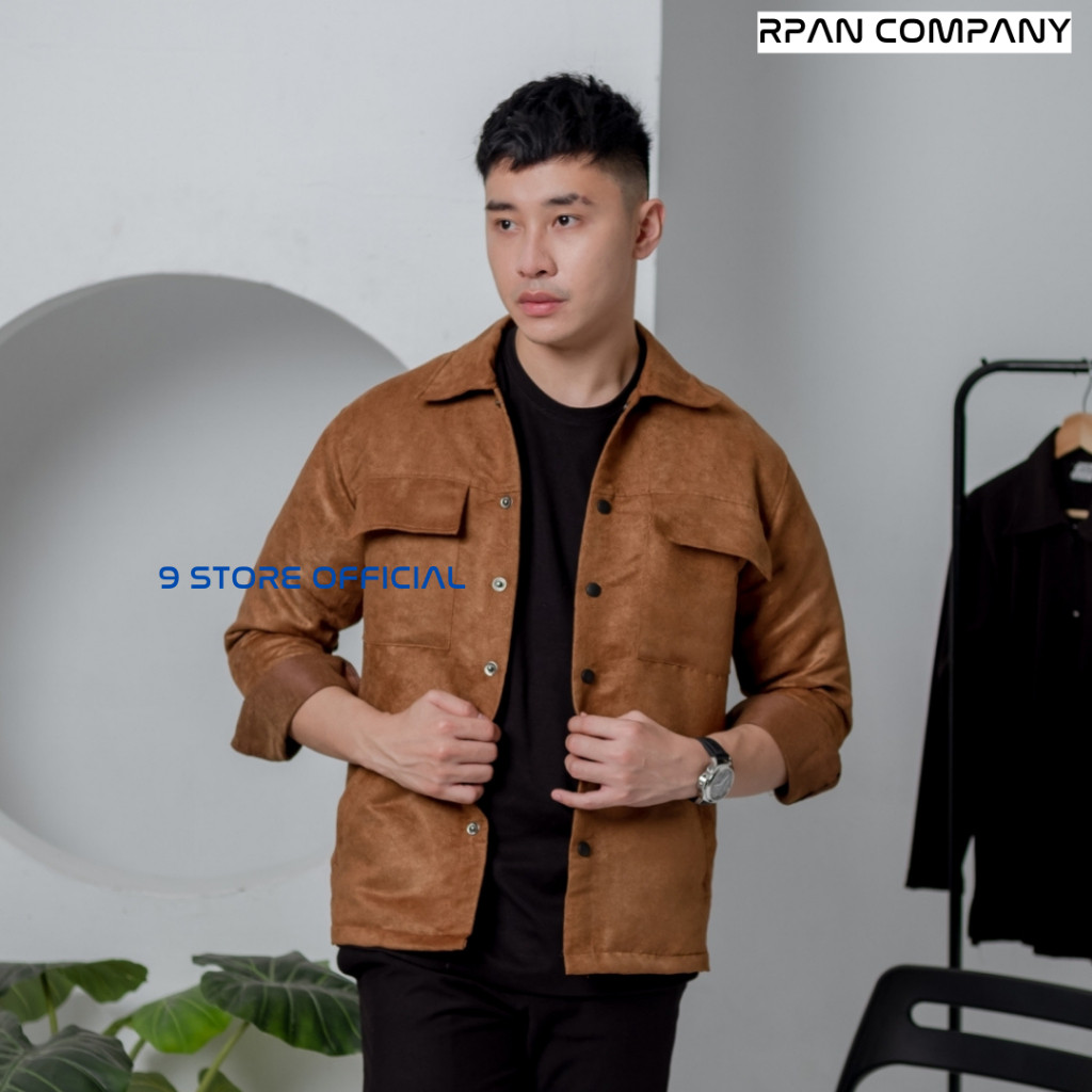Trucker Suede Jacket / Jaket Suede Pria / Outer Shirt Jacket Suede. Terlaris
