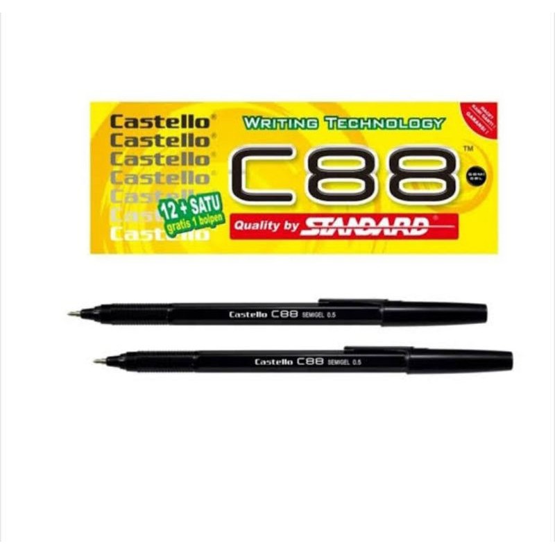 

Pulpen Standard C88 / Pulpen Gel Standard (1Pak/12Pcs)