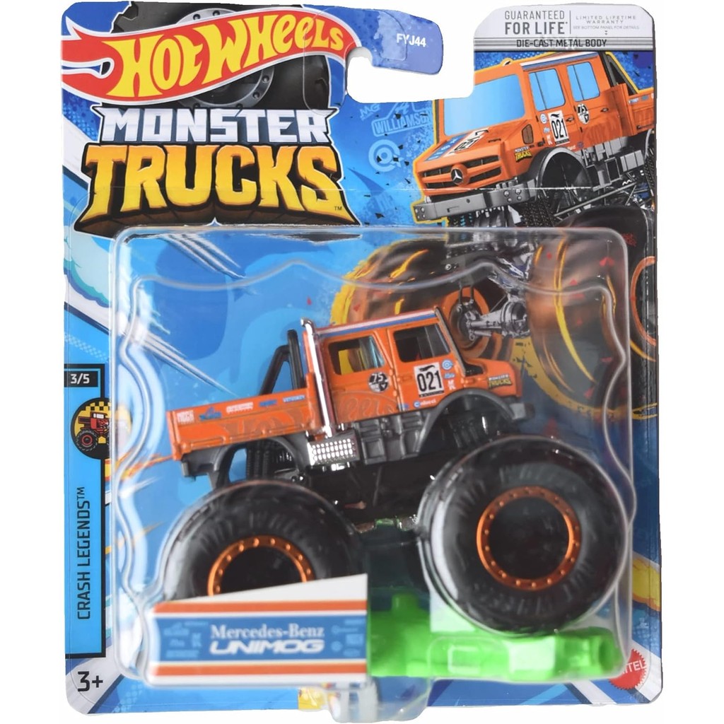 Hot Wheels Monster Truck Mercedes Benz Unimog