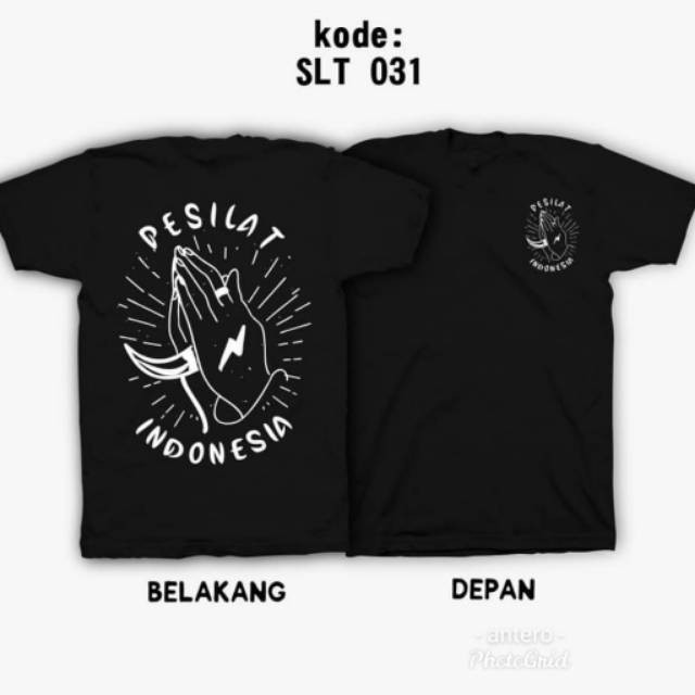 Kaos telapak tangan pesilat indonesia dewasa dan anak _Arvishop