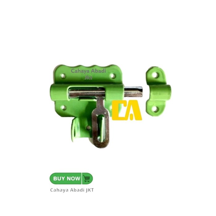 SELOT | SLOT GEMBOK PINTU | JENDELA 3" HIJAU IGM