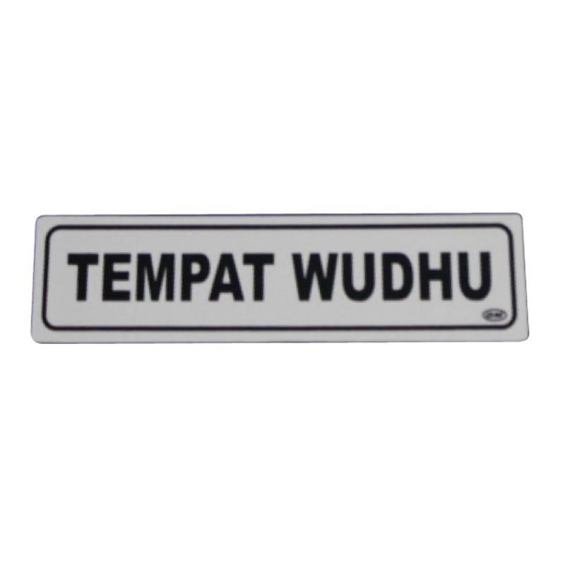 

GM LABEL TEMPAT WUDHU LK-139 KECIL