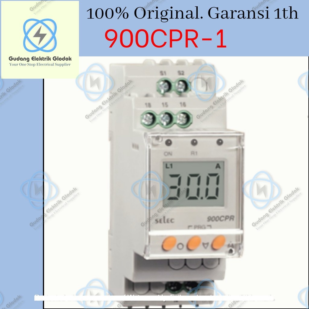DIGITAL CURRENT PROTECTION RELAY - SELEC - 900CPR-1
