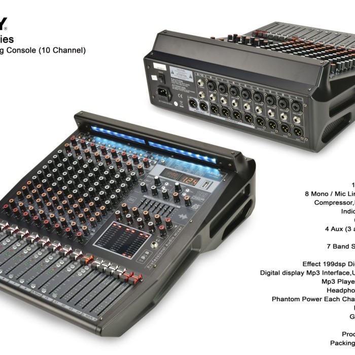 Mixer Ashley VX Pro 8 6 Tone