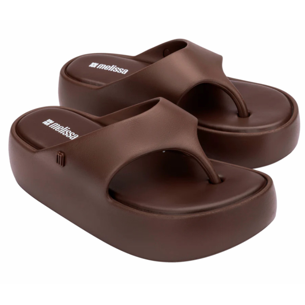 Sandal Jepit Platform Melissa Free Thong Ad Bronze
