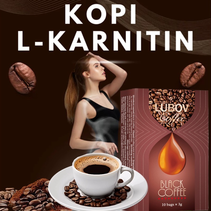 

Lubov Pure Black Coffee Arabica Americano Freeze-dried Instant Low Calorie Individual Packaging