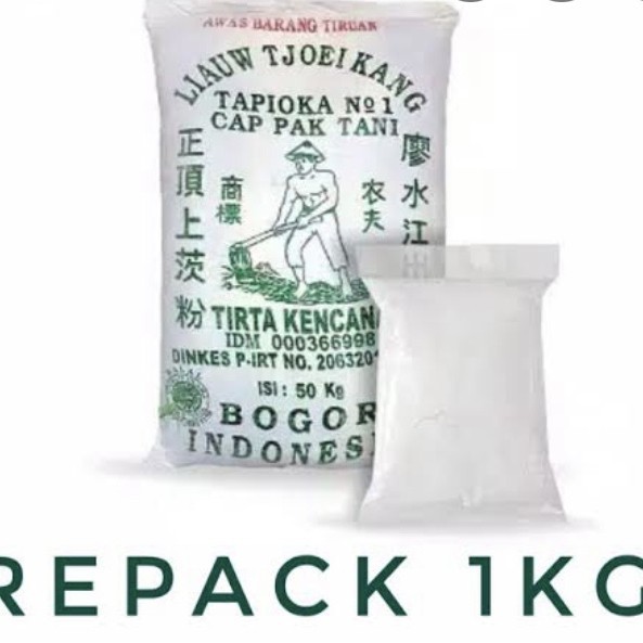 

Sagu/tapioka liauw tjoei kang REPACK 1KG