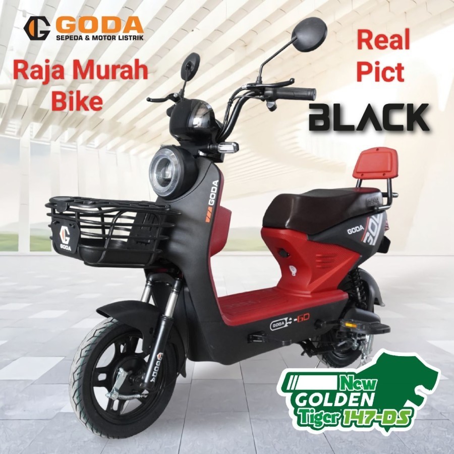 Sepeda Listrik Goda 147D Sepeda Listrik E Bike Goda 147 Golden Tiger Sepeda Motor Listrik Goda Berga