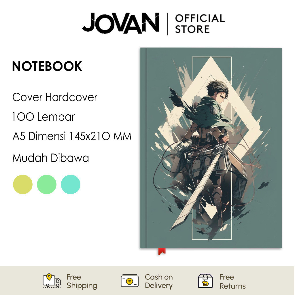 

Notebook Hardcover Custom Attack On Titan 21 Buku Tulis Catatan Note Agenda Planner Jurnal Diary Notebook Anime