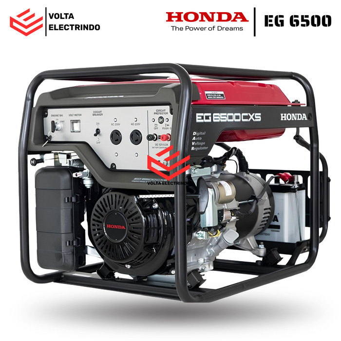 Honda EG 6500 Generator Bensin 5500 Watt 4 Tak Genset ORIGINAL HONDA EG6500