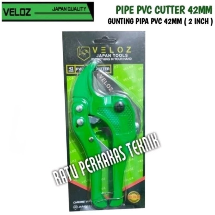 

Tekiro Gunting Pipa PVC 42 mm Original Pipe Cutter 2 inch Tubing Potong Paralon 42mm GT-PC2159 - Veloz