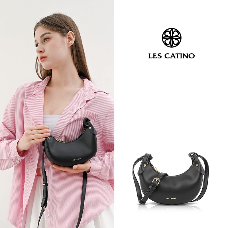 Tas Selempang Les Catino Cleo Saddle Crossbody