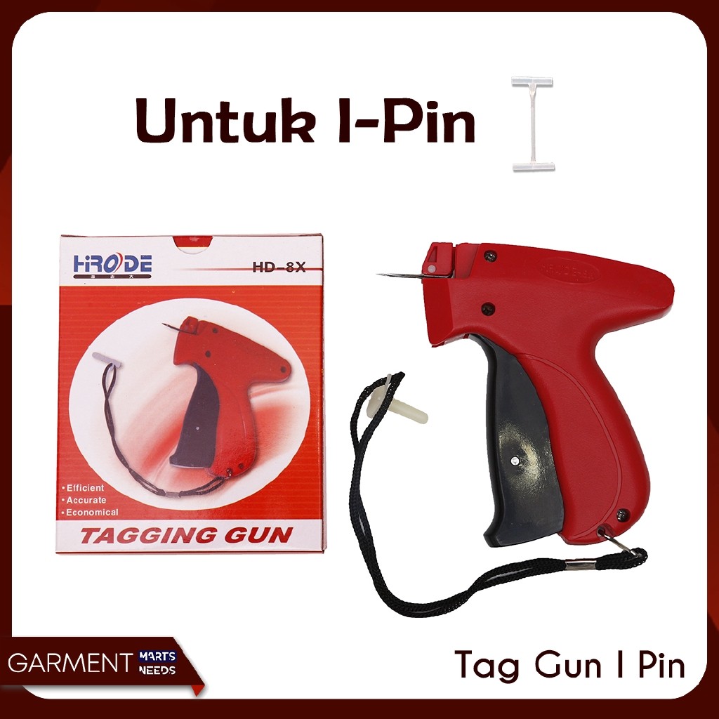 

RAIDESAFA_SHOP TAG GUN I PIN ALAT TEMBAK TAGPIN HALUS HIRODE MERAH