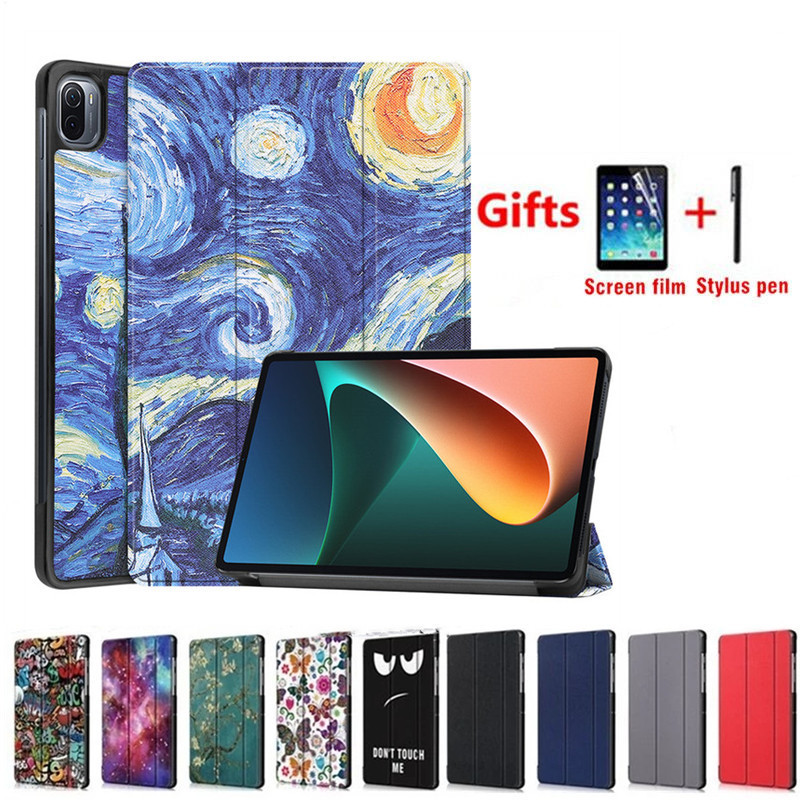 For Xiaomi pad 5 case/ mi pad 5 Pro Tablet Magnetic Folding Smart Cover Funda For xiaomi mi pad 5/mi