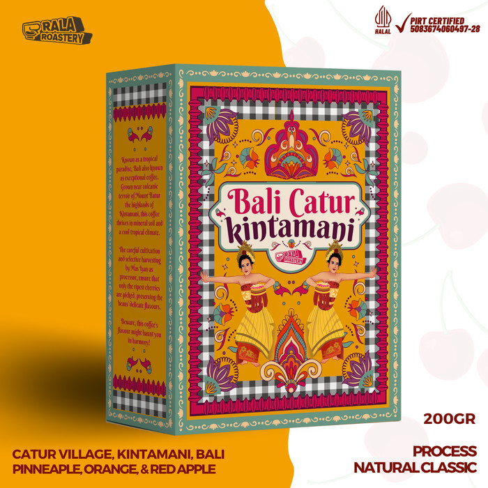 

Kopi Arabika BALI KINTAMANI | Biji Kopi Single Origin Arabica 200gr - BEANS