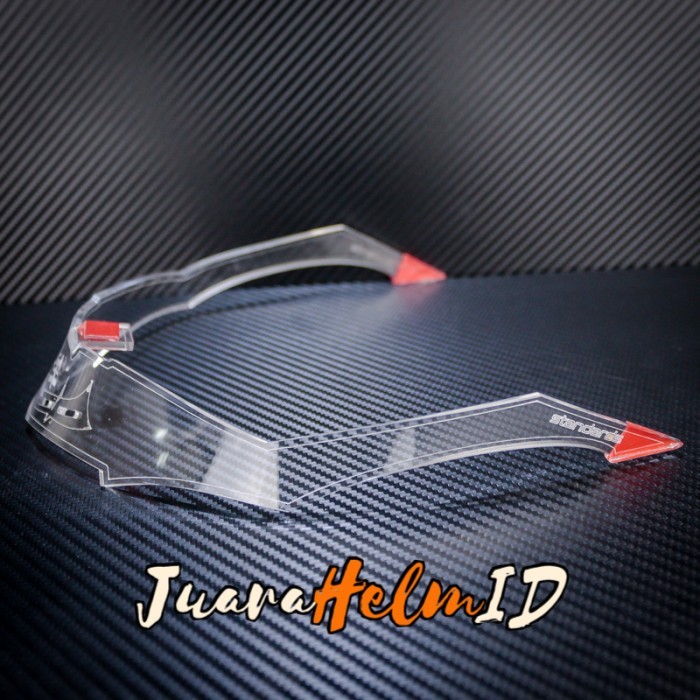 SPOILER HELM RSV SV300 / AKRILIK / SV 300 SV-300 - CLEAR