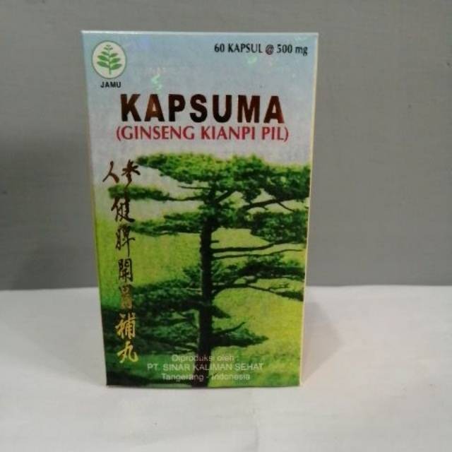 Kianpi-161- Kianpi Pil Ginseng Kapsuma