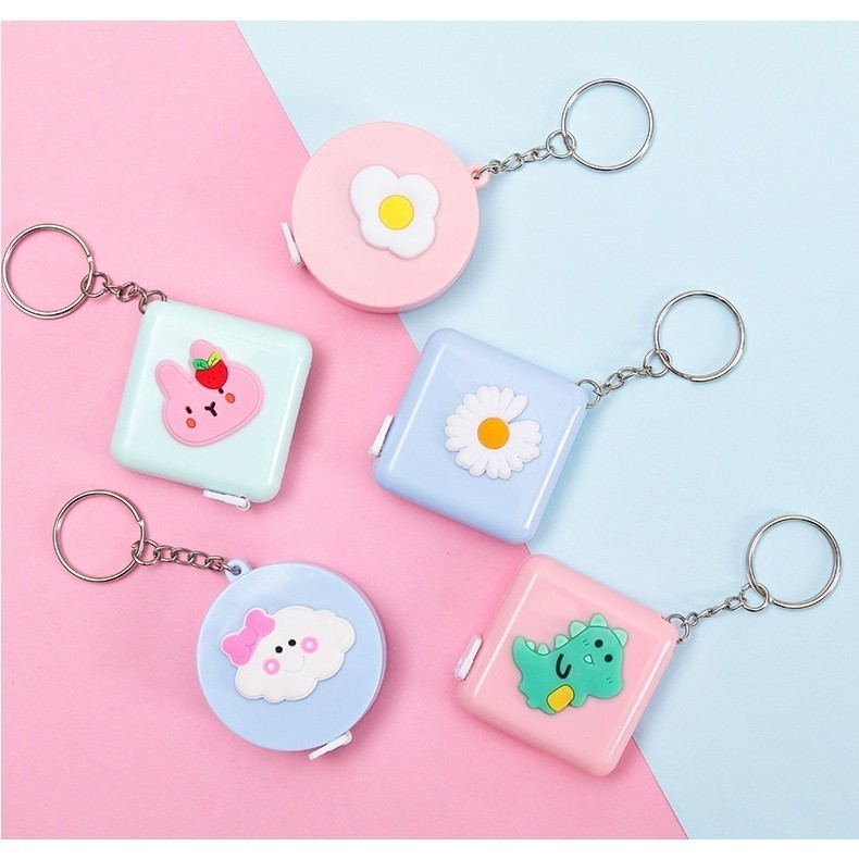 Meteran Mini Baju Gulung Meteran Ukur Lingkar Badan Karakter Cartoon 𝙕𝙎 598