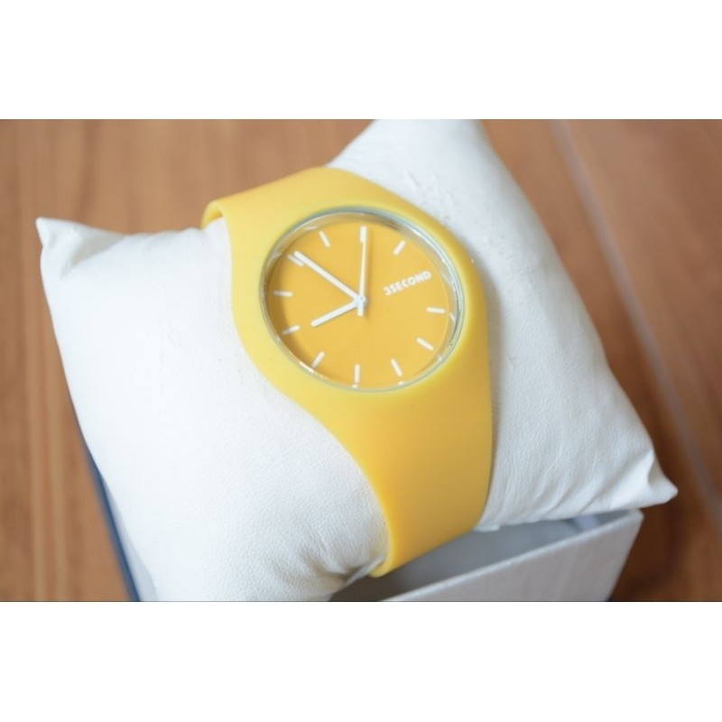 Jam Tangan Wanita 3second Kuning