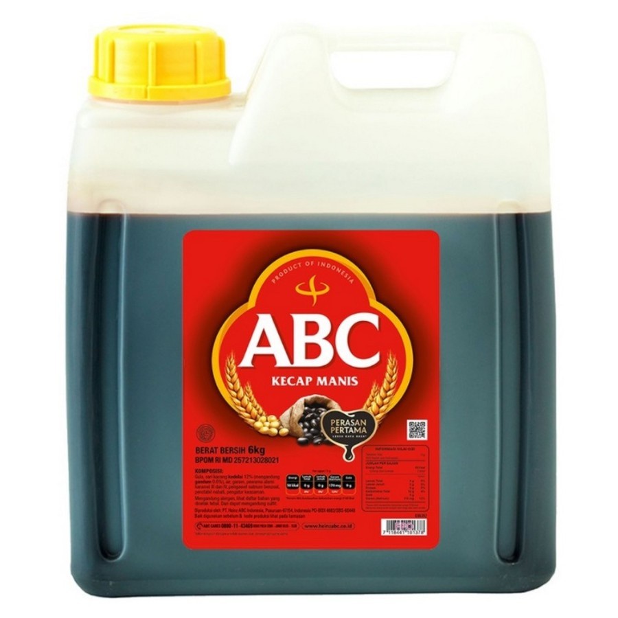 

Kecap Manis ABC - 6 KG