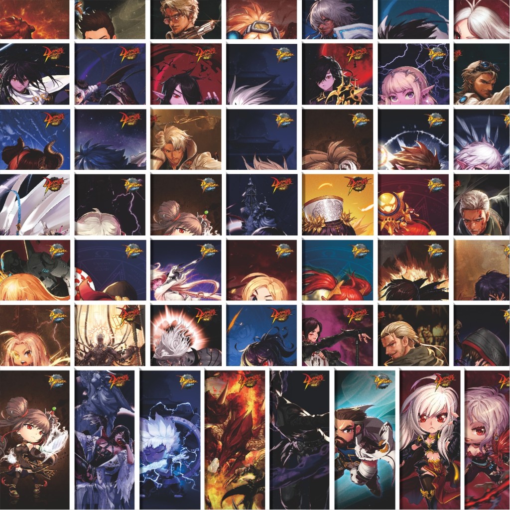 

Stiker Cutting Pack Stiker Game Dungeon Fighter Char Mix 4 Isi 100Pcs Series Aesthetic Lucu Keren Untuk Koper Bahan Vynil