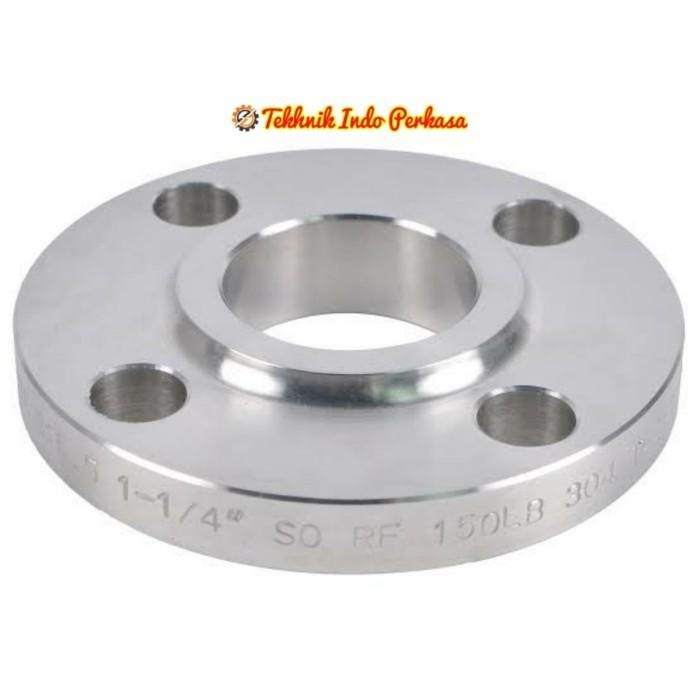 Flange Stainless SS304 ANSI 150 1" Inch / Flange #150 SORF SS304