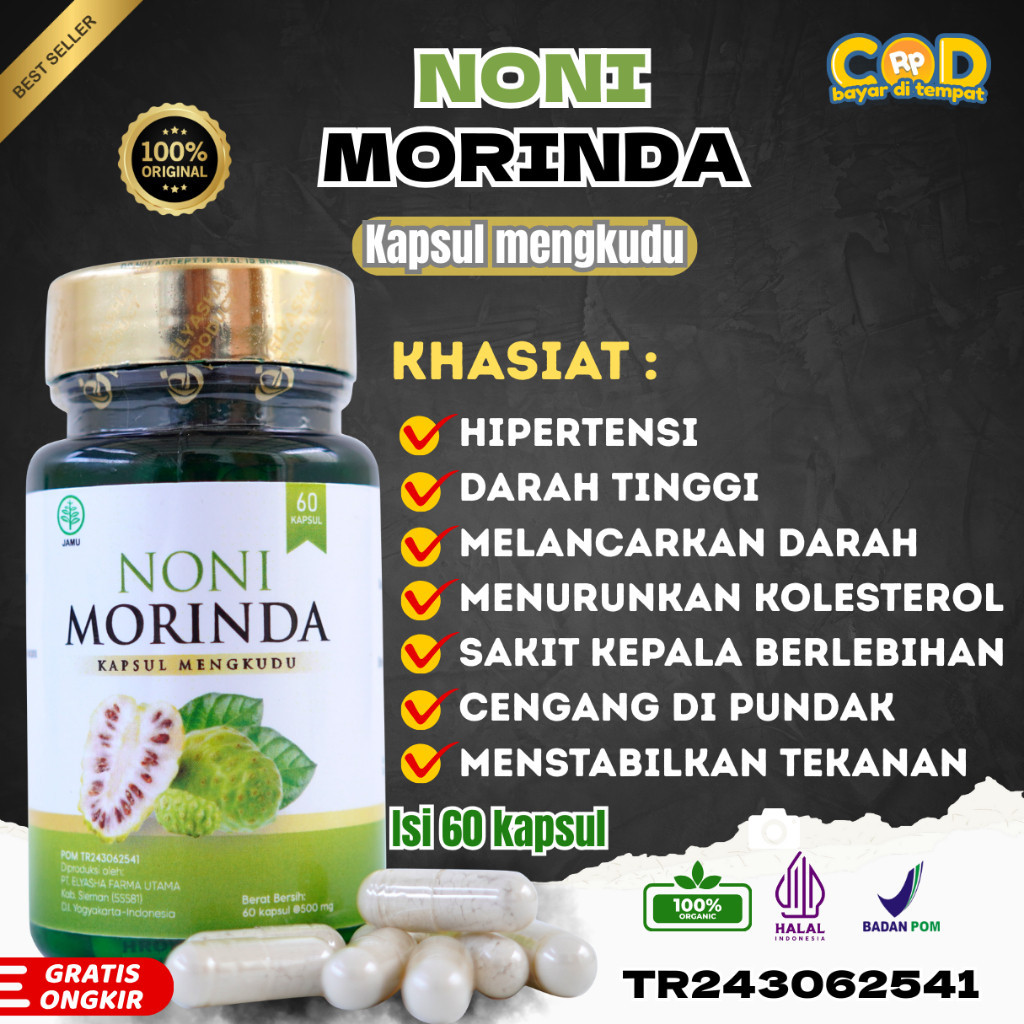 

Noni Morinda Herbal Ampuh Menurunkan Kolesterol dan Darah Tinggi