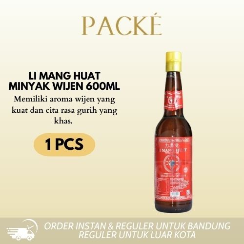 

STH Minyak Wijen LMH (Li Mang Huat) Kemasan 600ml