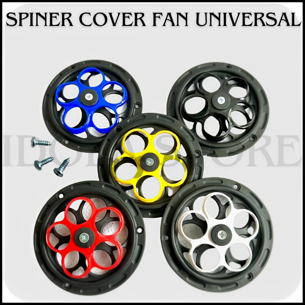 SPINNER PENUTUP KIPAS UNIVERSAL MATIC MIO SCOOPY BEAT FI/DELUXE/STREET XRIDE Accesories Motor