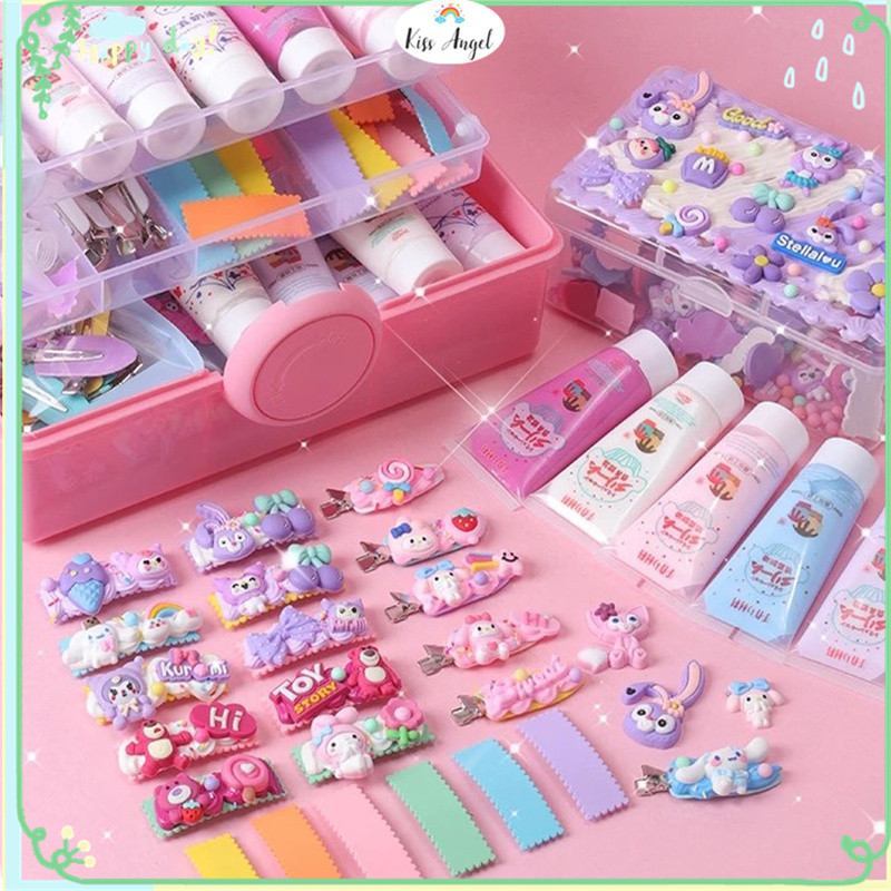 

50ml Diy Deco Cream Set Deco Cream 1 Set Lem Krim Simulasi Lem Krim DIY Imitation Lem Simulasi Krim Deco