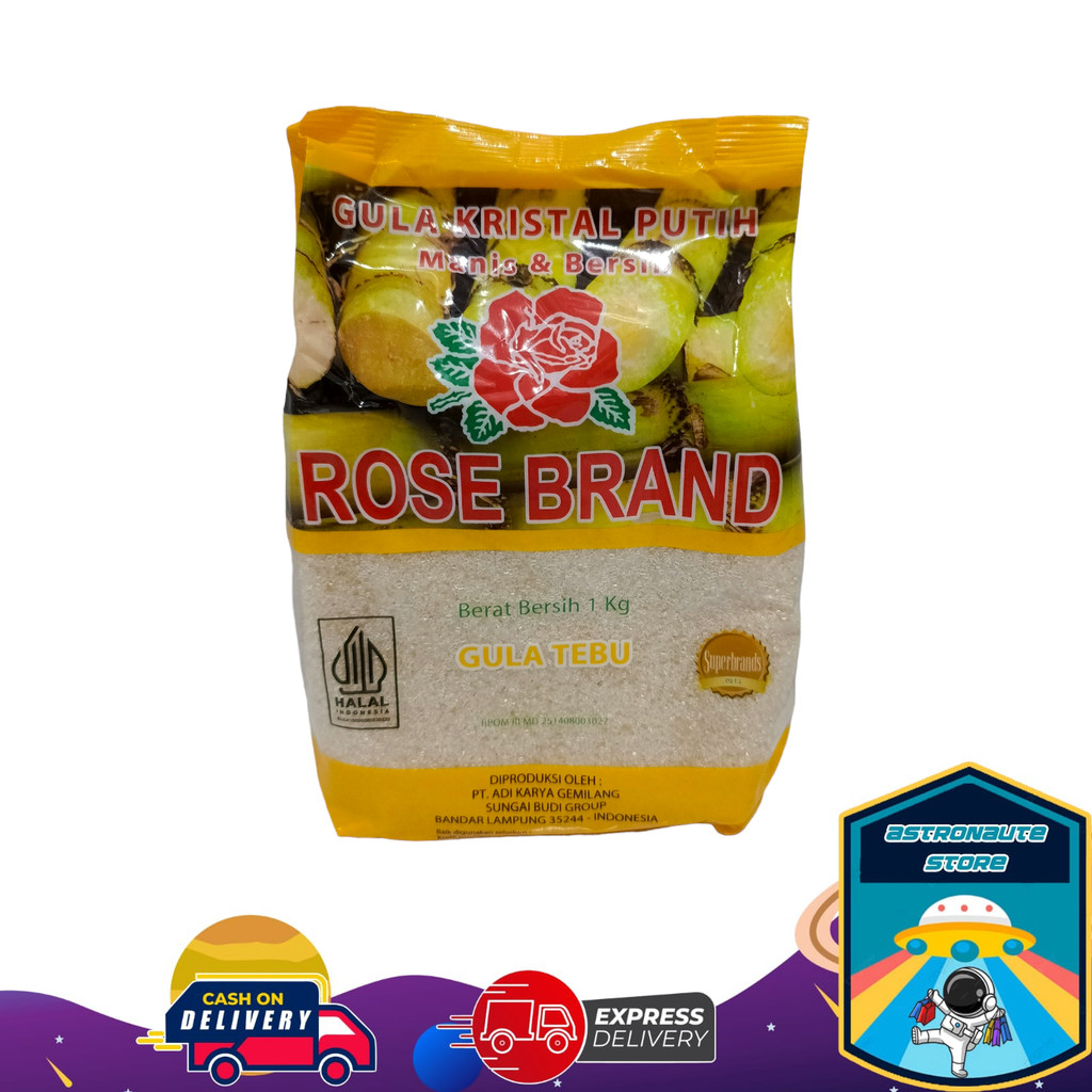 

Gula Rose Brand Kemasan 1Kg Warna Kuning